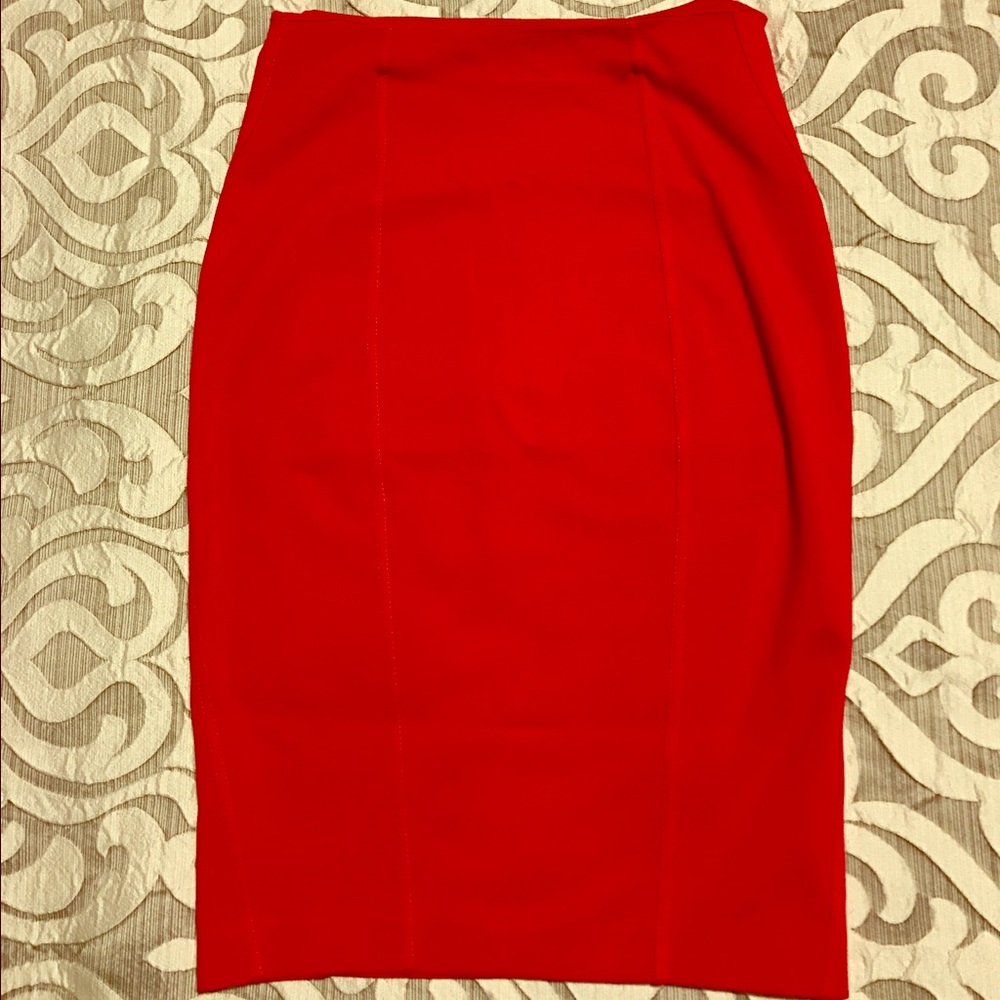 Red Express skirt